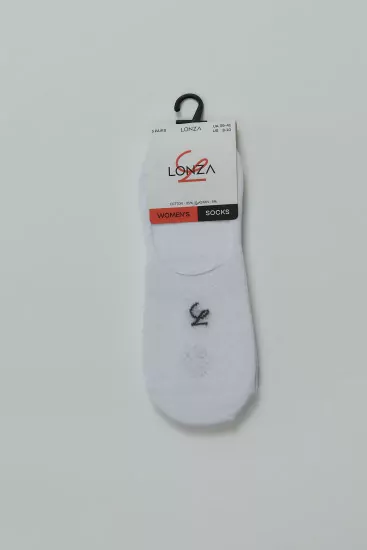 Сліди бавовняні жіночі 3 шт. Lonza 200540