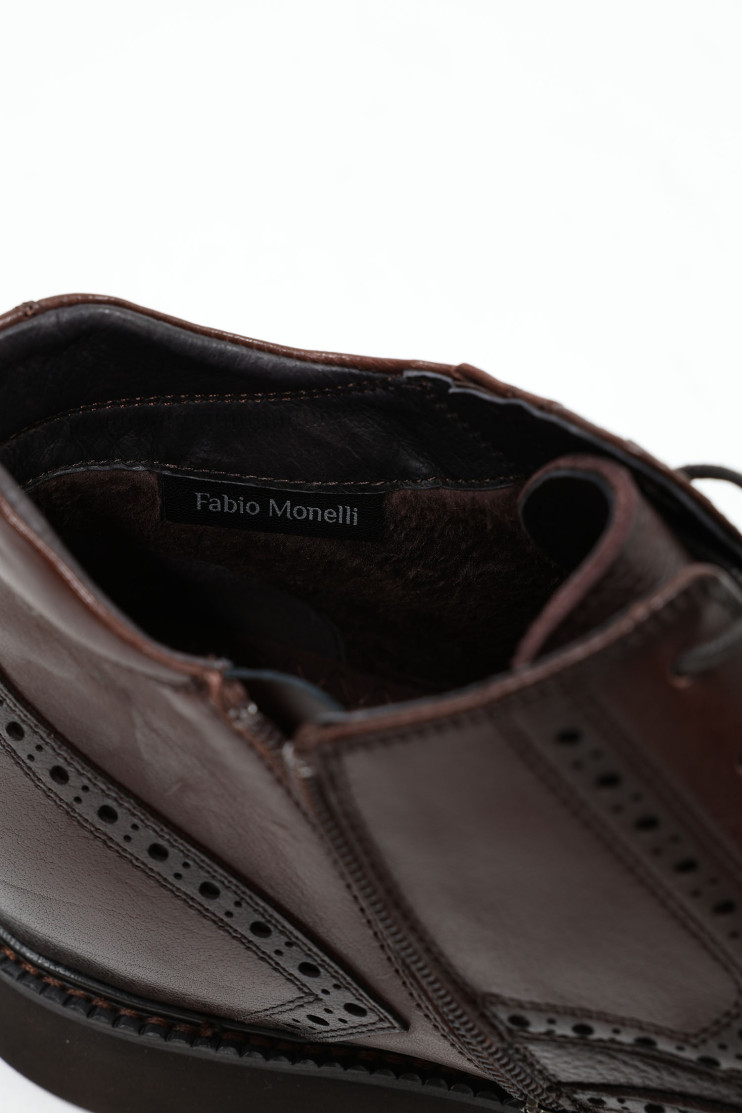Черевики чоловічі Fabio Monelli 181365 - Вид 12 - інтернет магазин sandalini.ua
