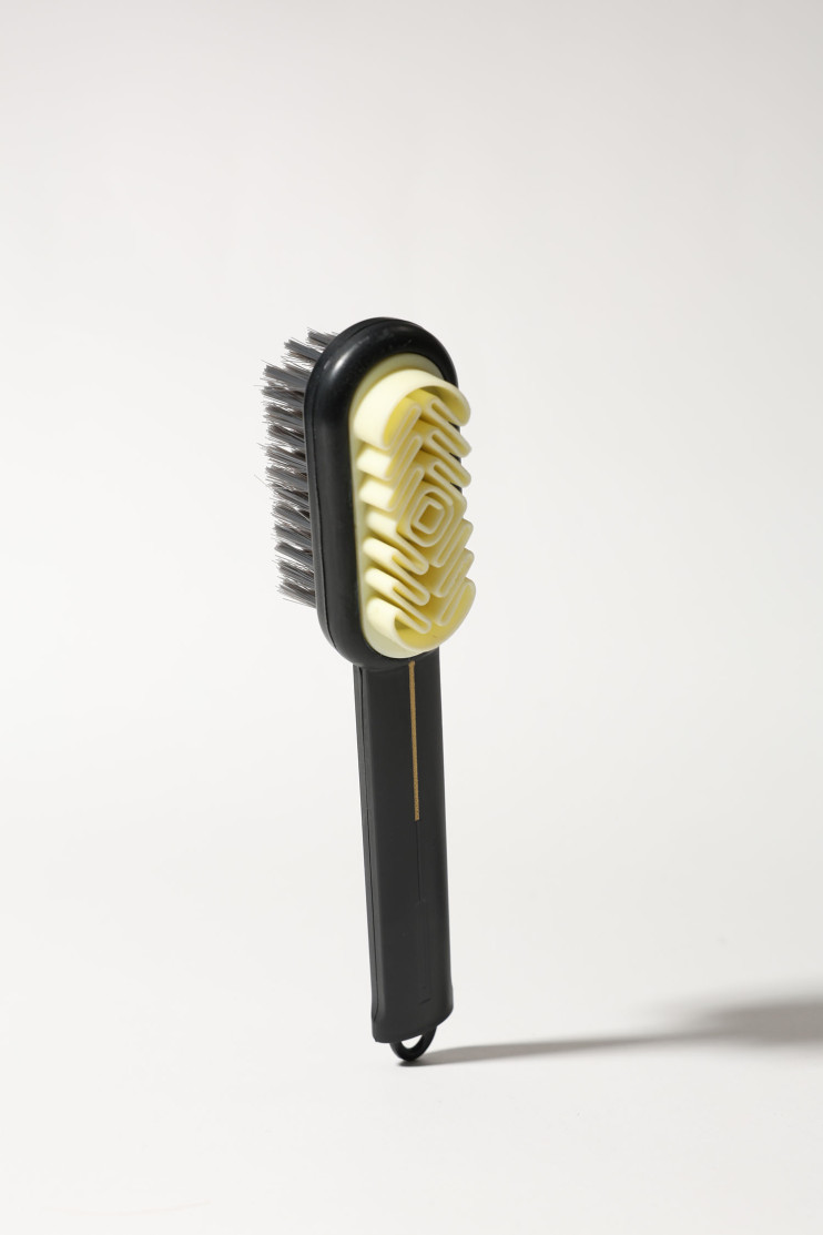 Щітка для замші та нубуку гума + нейлон подвійна 188294 - Вид 2 - інтернет магазин sandalini.ua