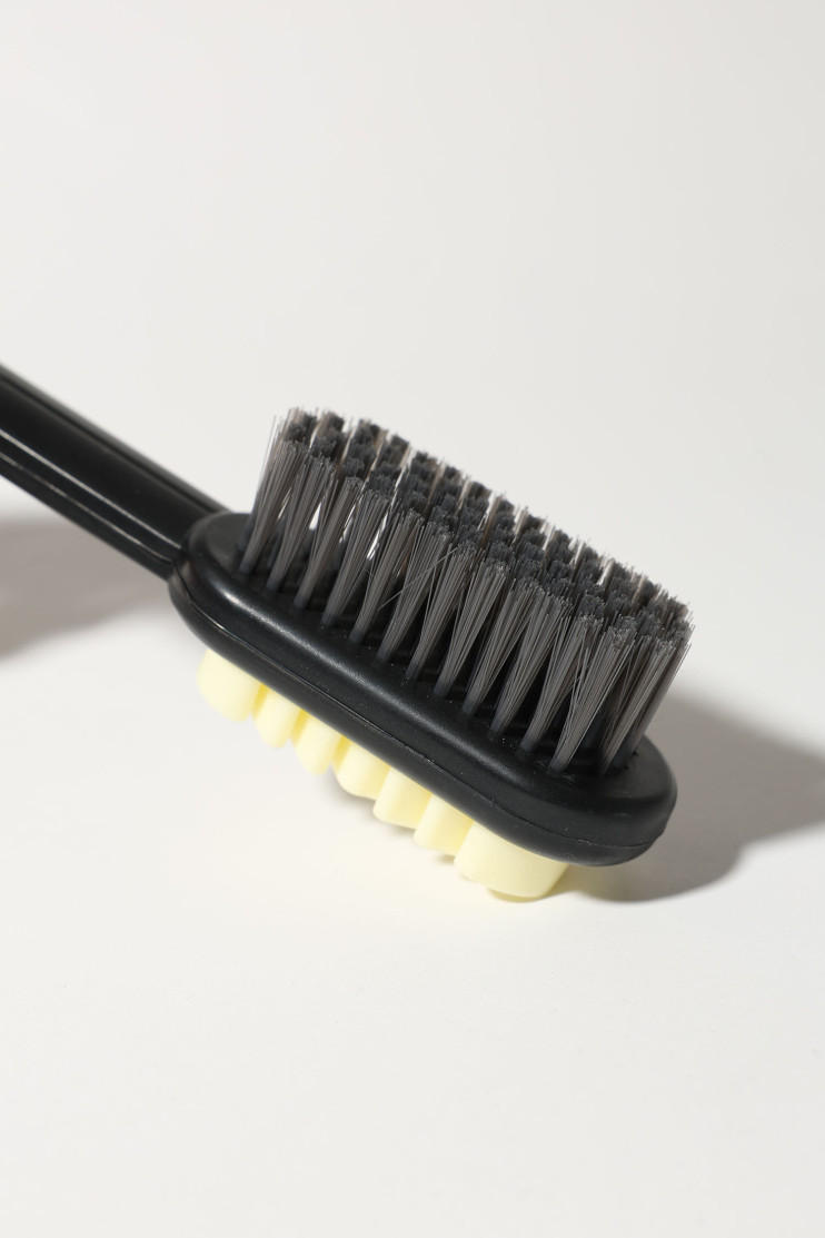 Щітка для замші та нубуку гума + нейлон подвійна 188294 - Вид 5 - інтернет магазин sandalini.ua