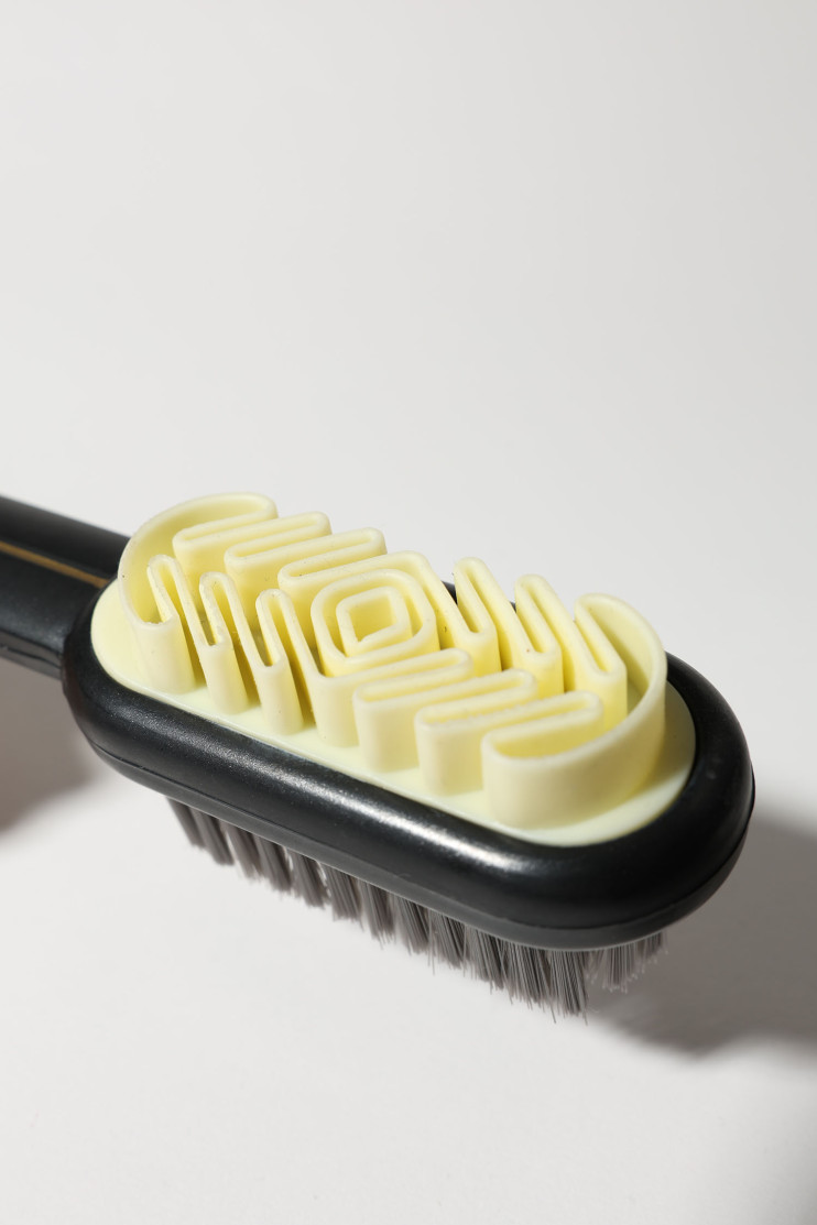 Щітка для замші та нубуку гума + нейлон подвійна 188294 - Вид 6 - інтернет магазин sandalini.ua