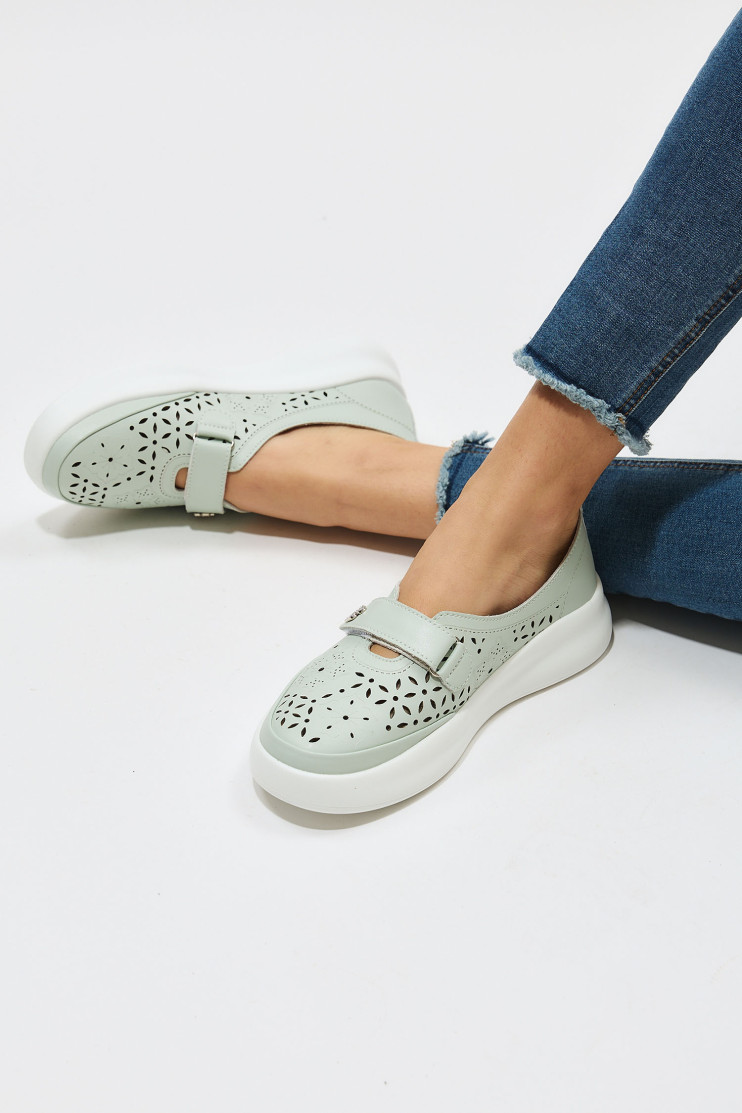 Мокасини ALLSY 195225 - Вид 9 - інтернет магазин sandalini.ua