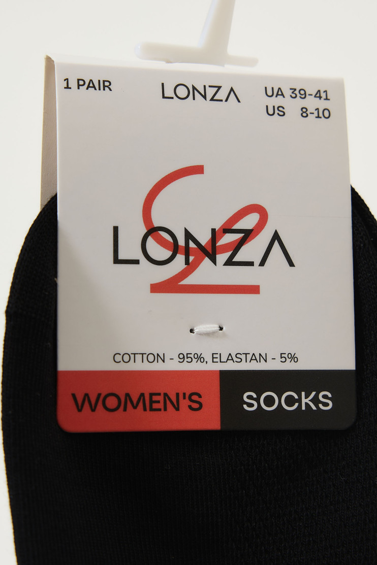 Носки хлопок женские 1 шт. Lonza 39-41 р. 200561 - Вид 3 - интернет магазин sandalini.ua