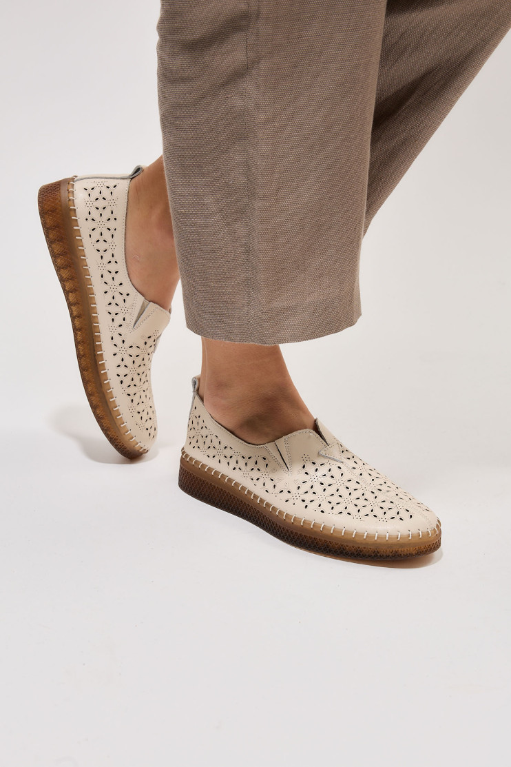 Мокасини ALLSY 195196 - Вид 4 - інтернет магазин sandalini.ua