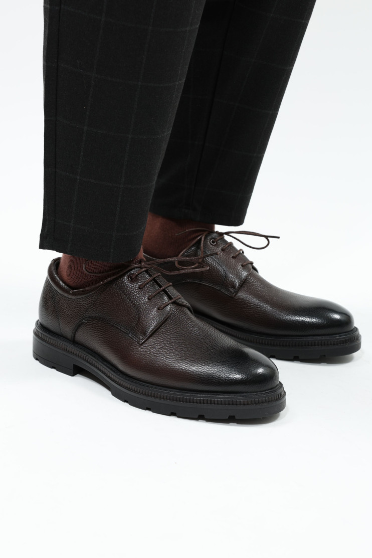 Туфли мужские Fabio Monelli 181329 - Вид 3 - интернет магазин sandalini.ua