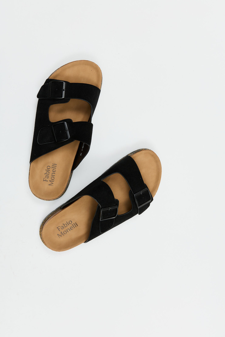 Шлепанцы мужские Fabio Monelli 199582 - Вид 1 - интернет магазин sandalini.ua