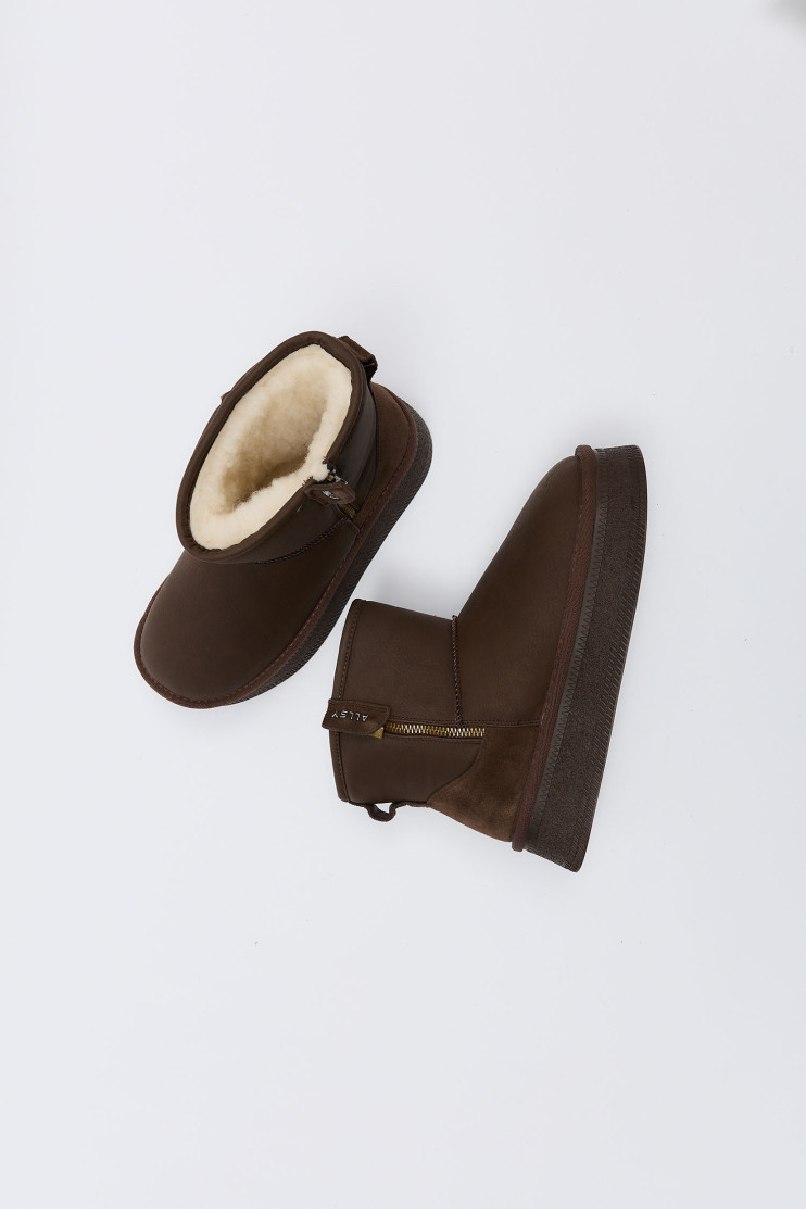 Угги ALLSY 202322 - Вид 3 - интернет магазин sandalini.ua