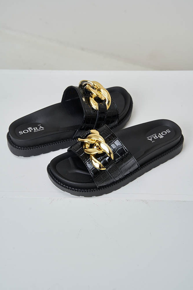 Шлепанцы SOPRA 169658 - Вид 3 - интернет магазин sandalini.ua