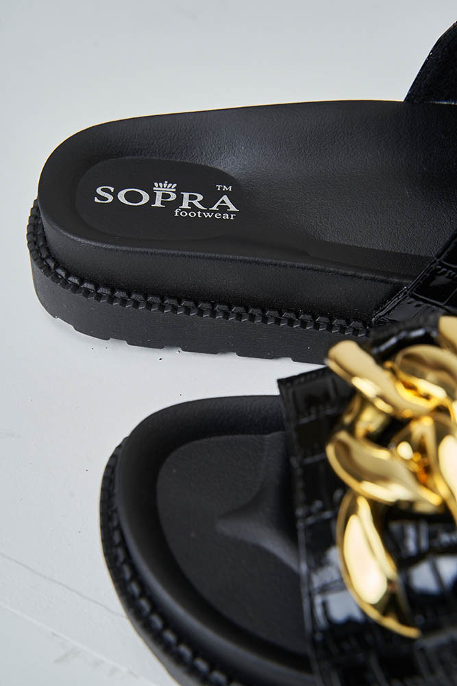 Шлепанцы SOPRA 169658 - Вид 4 - интернет магазин sandalini.ua