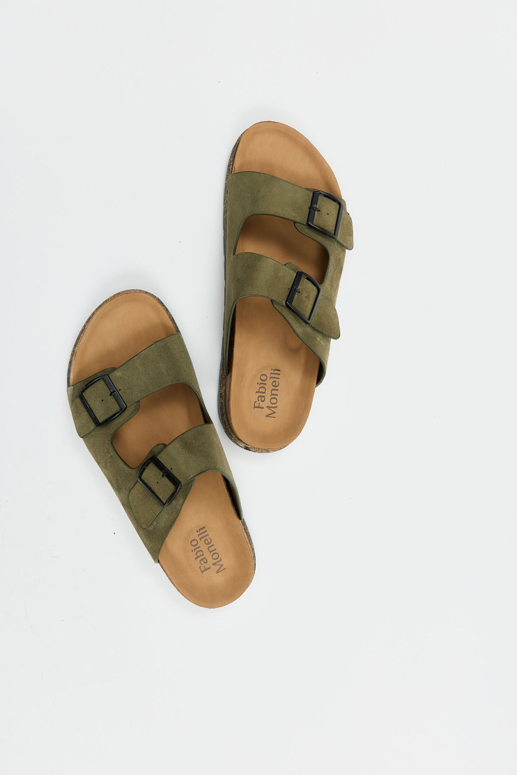Шльопанці чоловічі Fabio Monelli 199584 - Вид 2 - інтернет магазин sandalini.ua