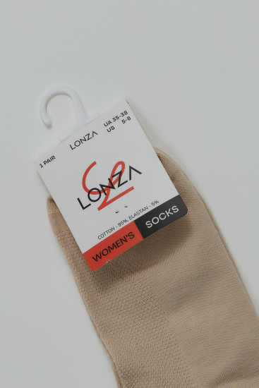 Носки хлопковые женские 1 шт. Lonza 35-38 р. 200549