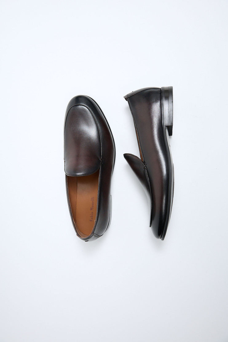 Туфли мужские Fabio Monelli 214079 - Вид 6 - интернет магазин sandalini.ua