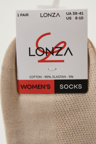Носки женские хлопок 1 шт. Lonza 39-41 р. 200551 