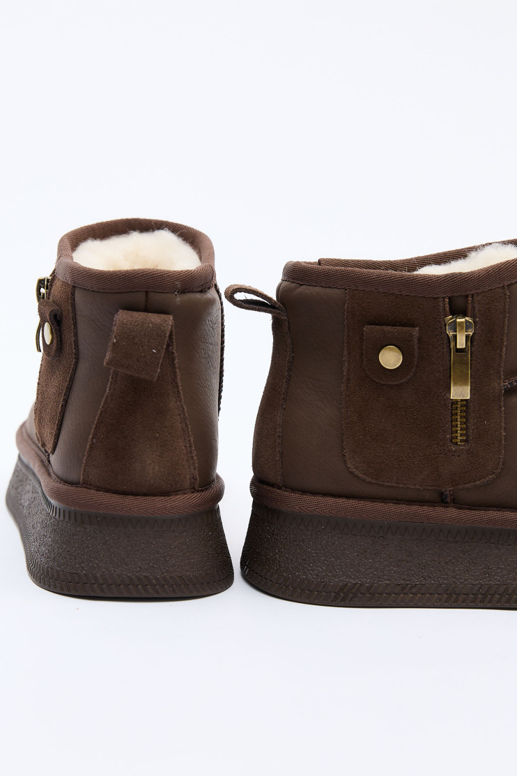 Угги ALLSY 202318 - Вид 4 - интернет магазин sandalini.ua