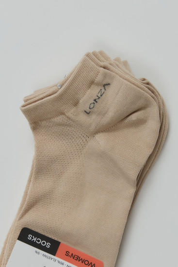 Носки хлопковые женские 3 шт. Lonza 39-41 р. 200557