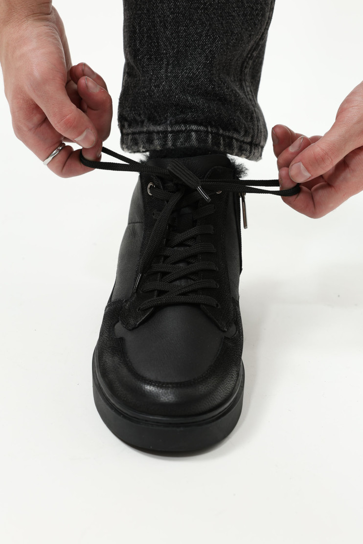 Ботинки мужские Fabio Monelli 181332 - Вид 2 - интернет магазин sandalini.ua