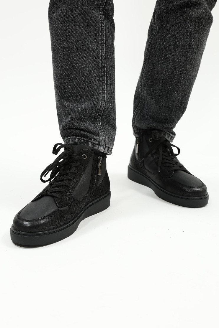 Ботинки мужские Fabio Monelli 181332 - Вид 11 - интернет магазин sandalini.ua