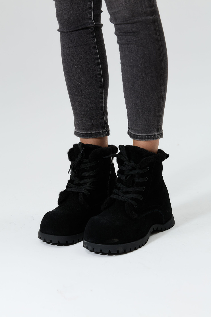 Ботинки ALLSY 201812 - Вид 3 - интернет магазин sandalini.ua