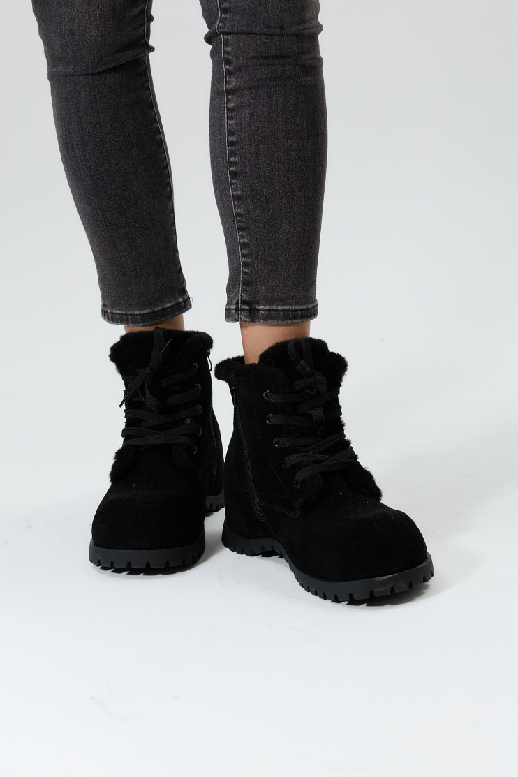 Ботинки ALLSY 201812 - Вид 5 - интернет магазин sandalini.ua