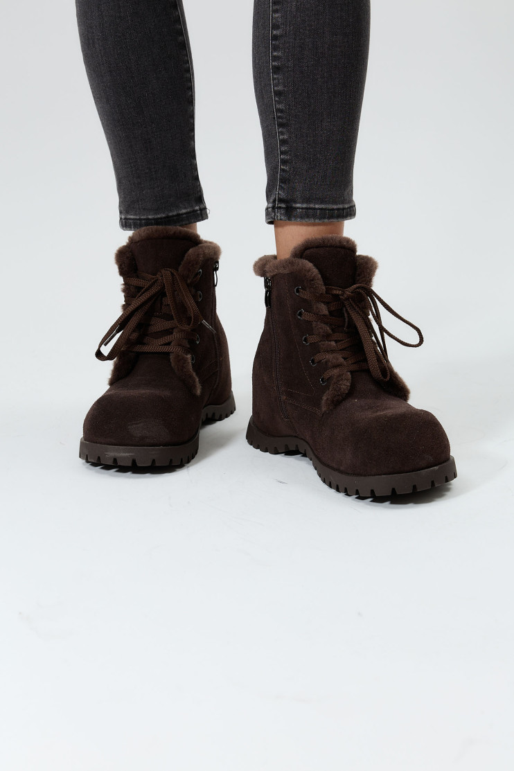 Ботинки ALLSY 201815 - Вид 5 - интернет магазин sandalini.ua