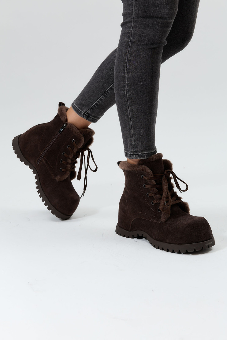 Ботинки ALLSY 201815 - Вид 2 - интернет магазин sandalini.ua