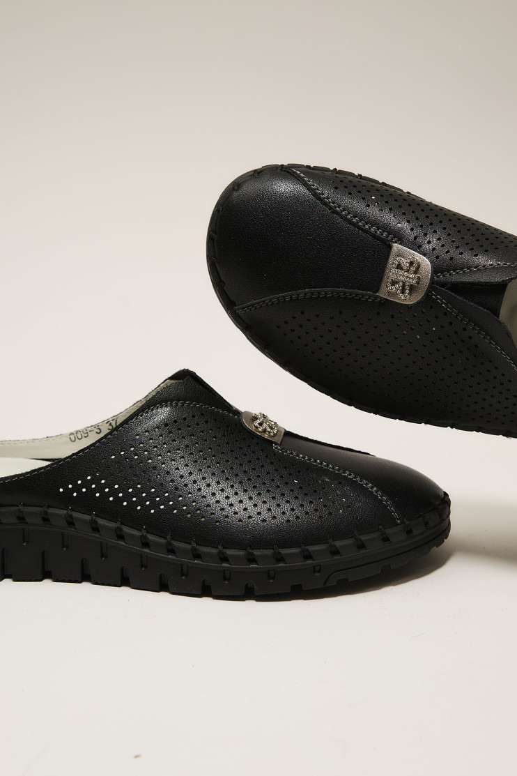 Шлепанцы ALLSY 195214 - Вид 11 - интернет магазин sandalini.ua