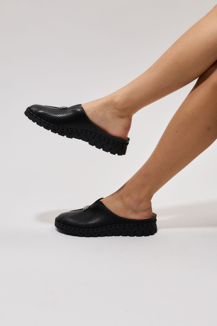 Шлепанцы ALLSY 195214 - Вид 6 - интернет магазин sandalini.ua