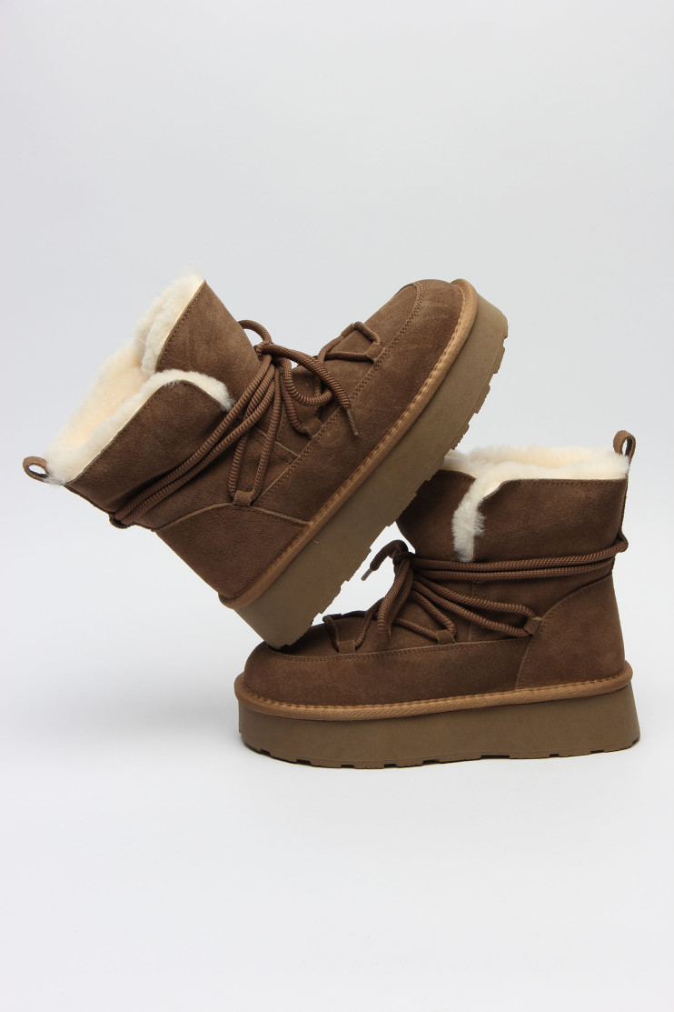 Угги ALLSY 204595 - Вид 2 - интернет магазин sandalini.ua