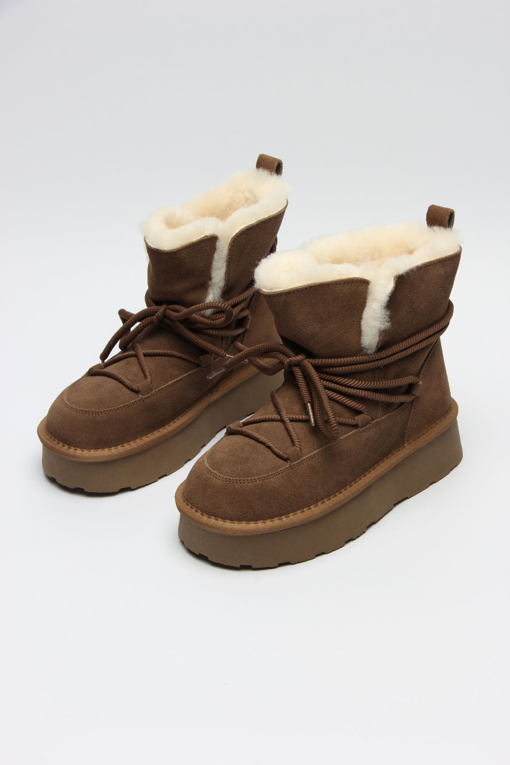 Угги ALLSY 204595 - Вид 4 - интернет магазин sandalini.ua