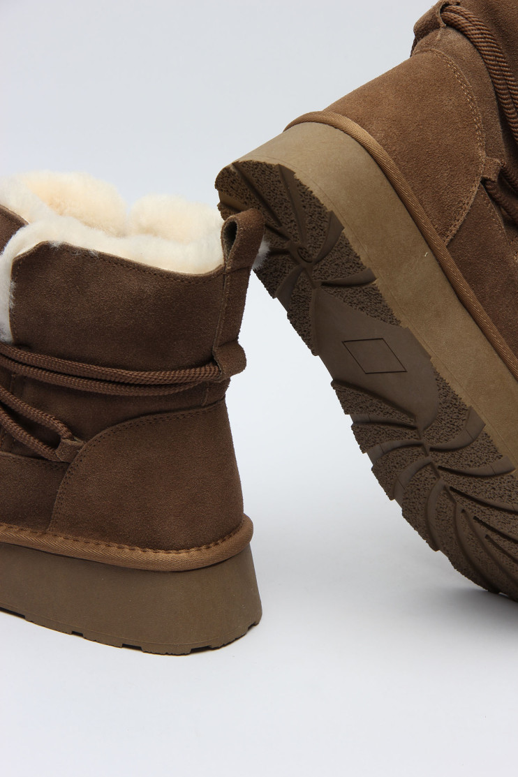 Угги ALLSY 204595 - Вид 6 - интернет магазин sandalini.ua