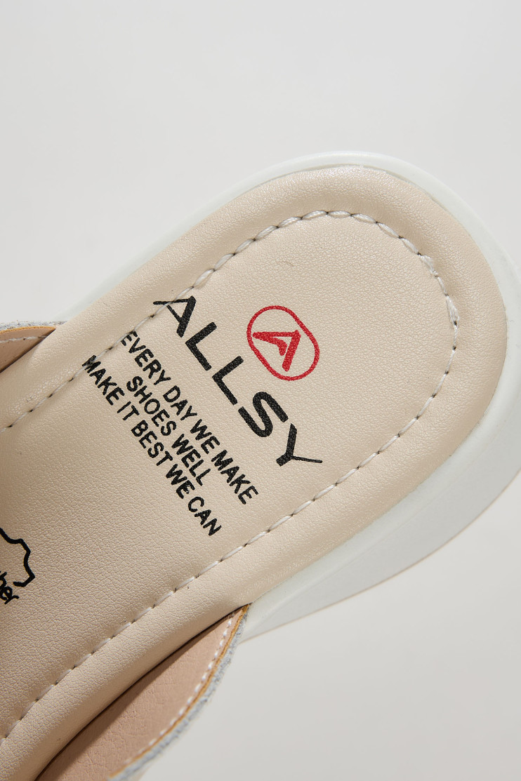 Шлепанцы ALLSY 195227 - Вид 12 - интернет магазин sandalini.ua