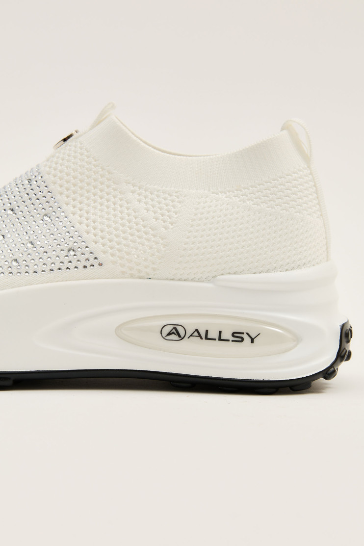 Слипоны ALLSY 199497 - Вид 3 - интернет магазин sandalini.ua