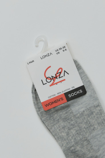 Шкарпетки бавовняні жіночі 1 шт. Lonza 35-38 нар. 200579