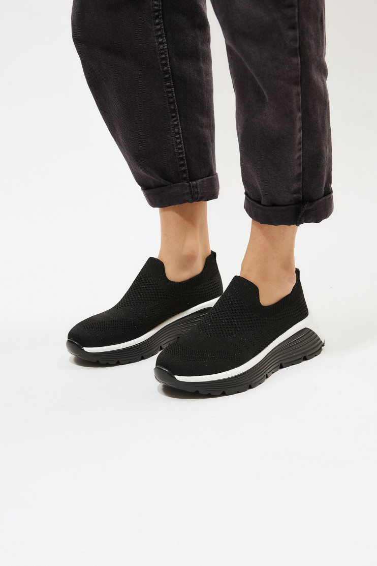 Слипоны ALLSY 195649 - Вид 3 - интернет магазин sandalini.ua