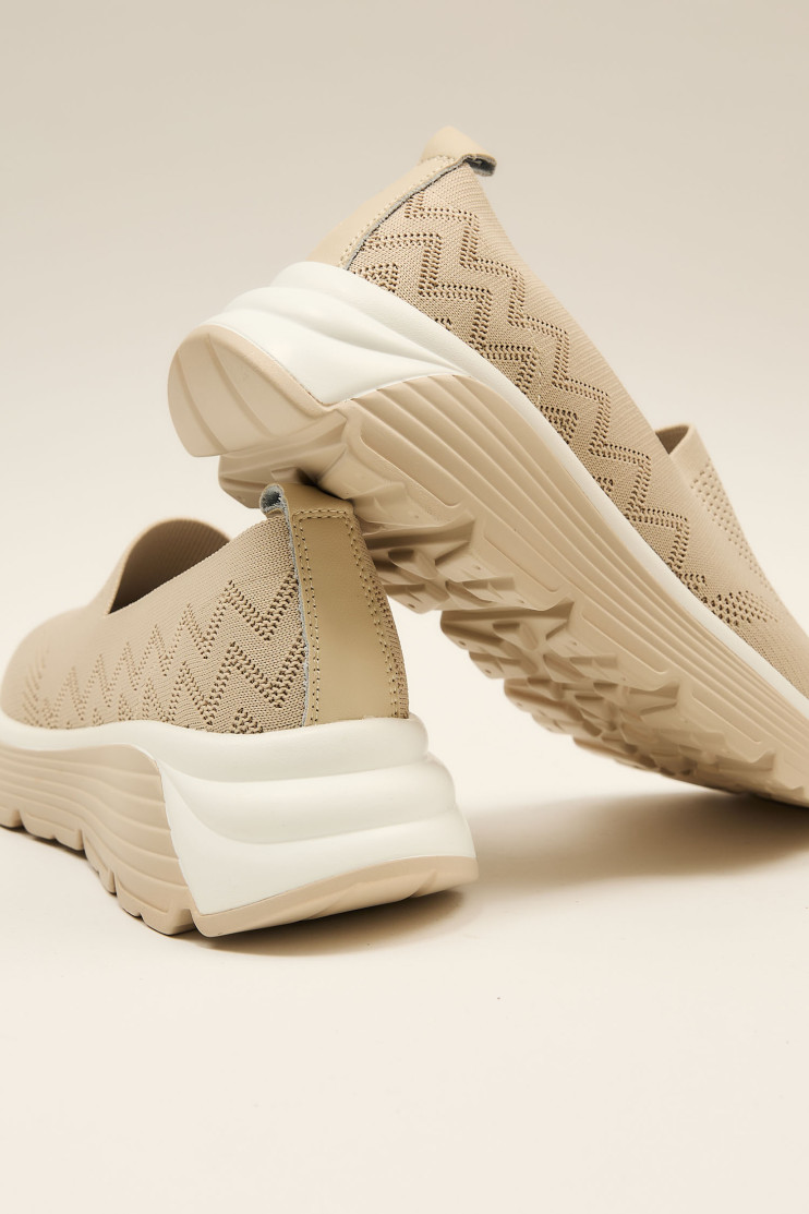 Слипоны ALLSY 195645 - Вид 6 - интернет магазин sandalini.ua