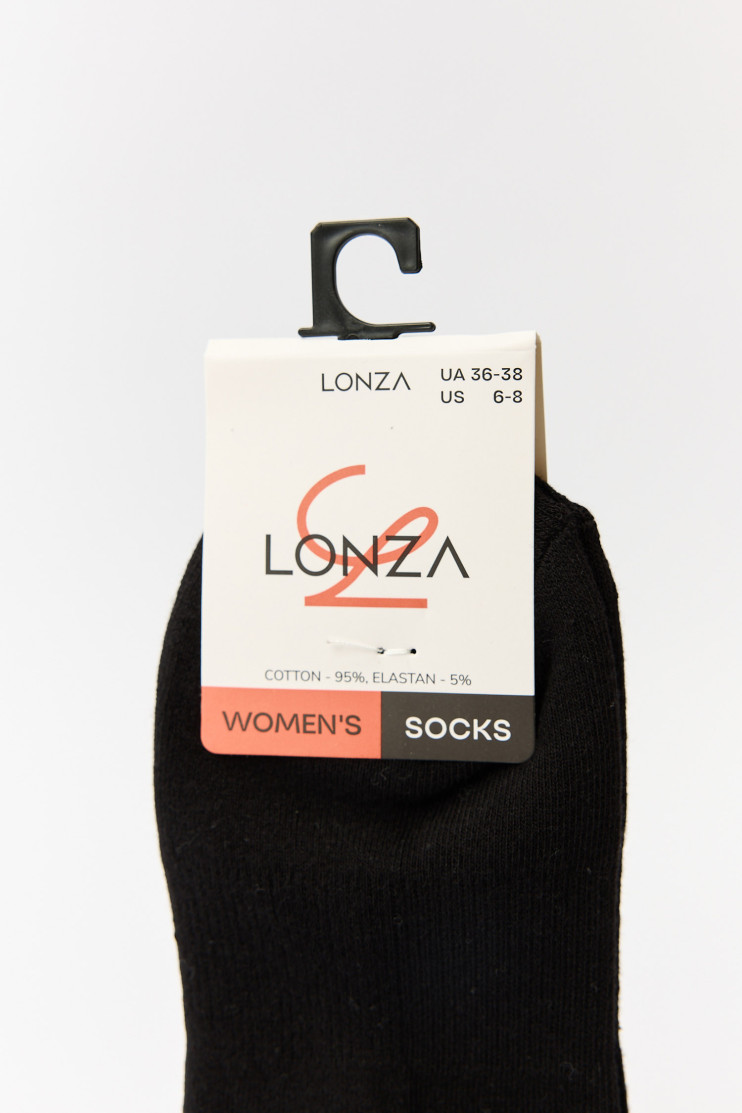 Носки хлопковые женские 1 шт. Lonza 222961 - Вид 5 - интернет магазин sandalini.ua