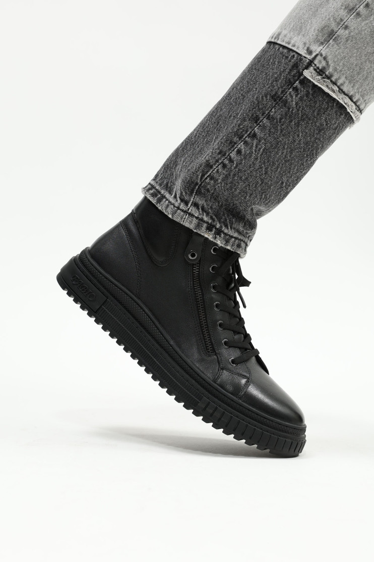 Ботинки мужские Fabio Monelli 181241 - Вид 5 - интернет магазин sandalini.ua