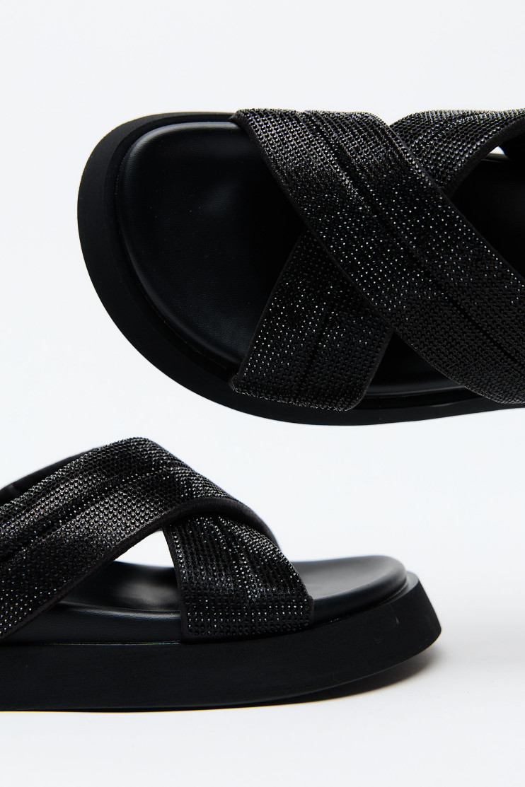 Шлепанцы ALLSY 210020 - Вид 5 - интернет магазин sandalini.ua