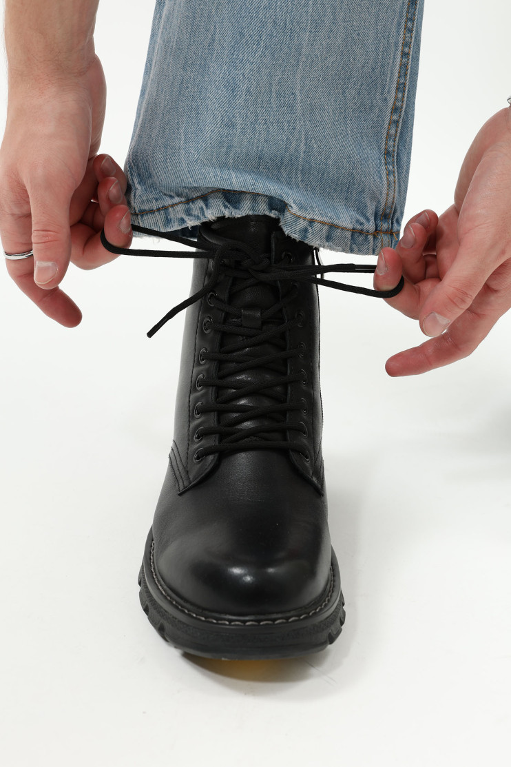 Ботинки мужские Fabio Monelli 181376 - Вид 4 - интернет магазин sandalini.ua