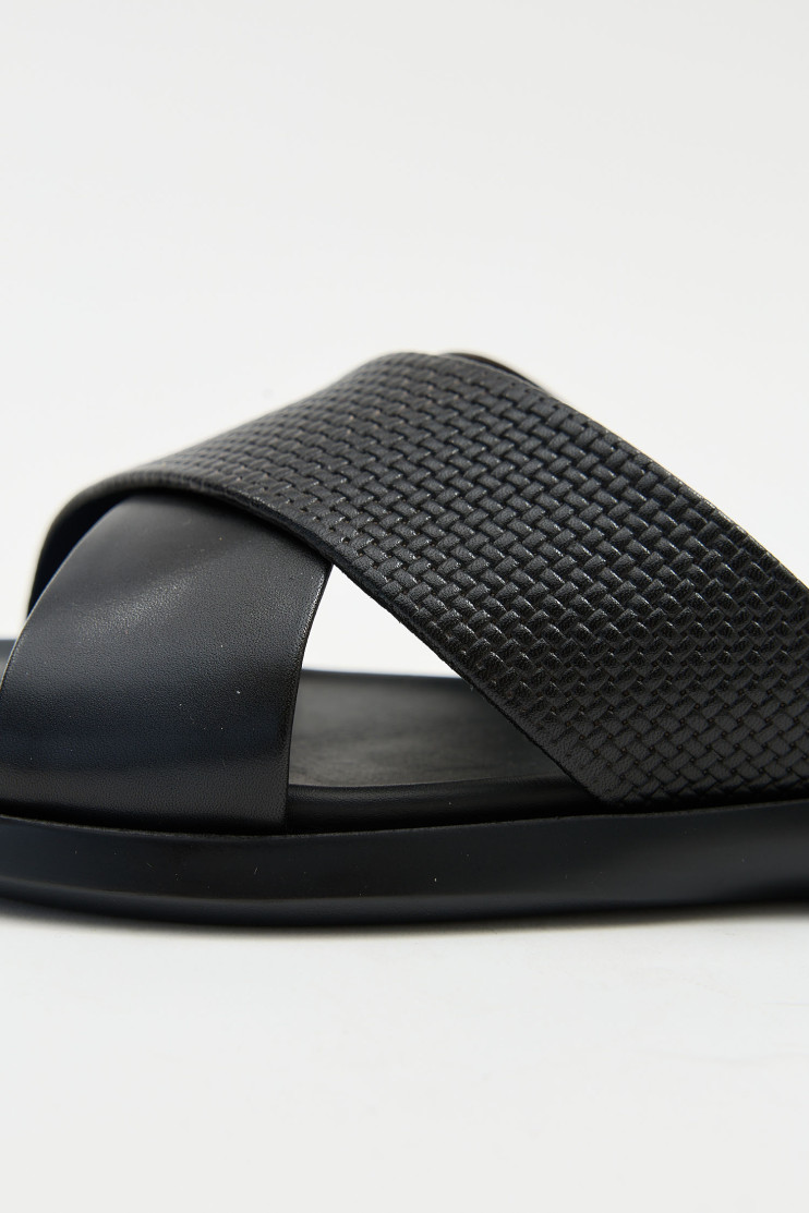 Шлепанцы мужские Fabio Monelli 199638 - Вид 4 - интернет магазин sandalini.ua