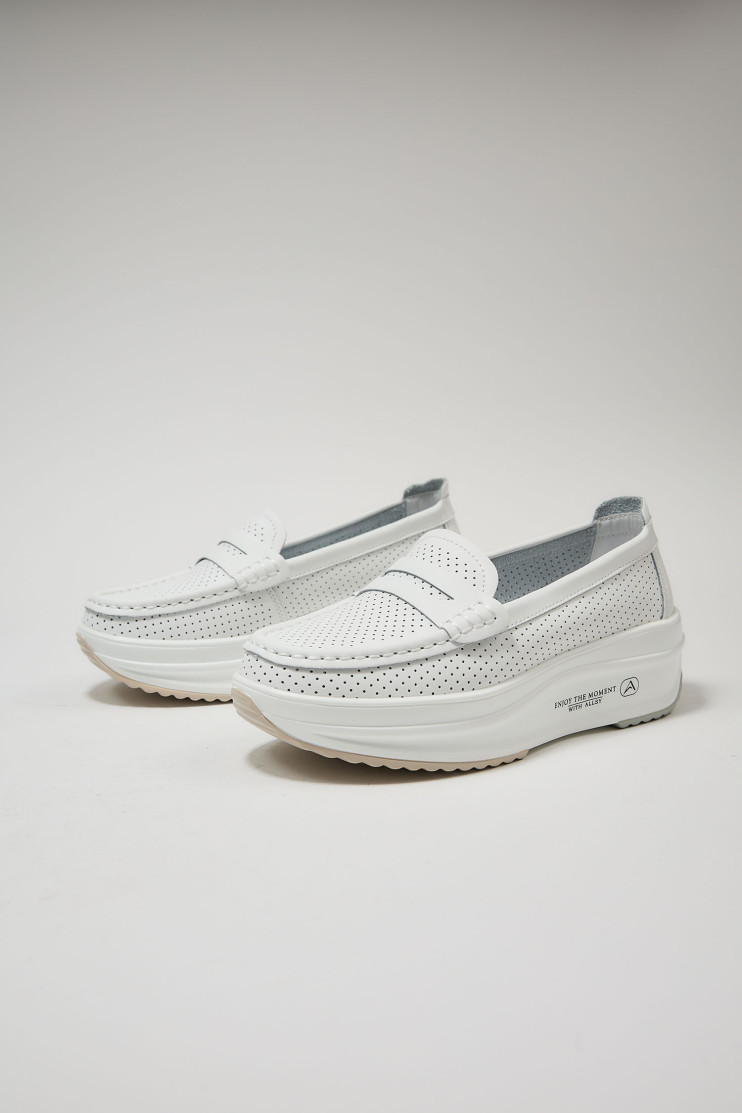 Мокасины ALLSY 207114 - Вид 2 - интернет магазин sandalini.ua