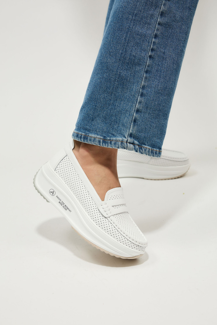 Мокасины ALLSY 207114 - Вид 7 - интернет магазин sandalini.ua