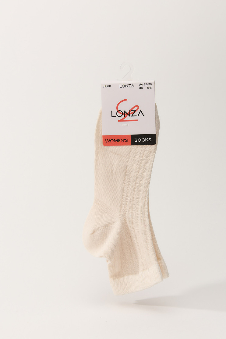 Носки хлопковые женские 1 шт. Lonza 214036 - Вид 1 - интернет магазин sandalini.ua