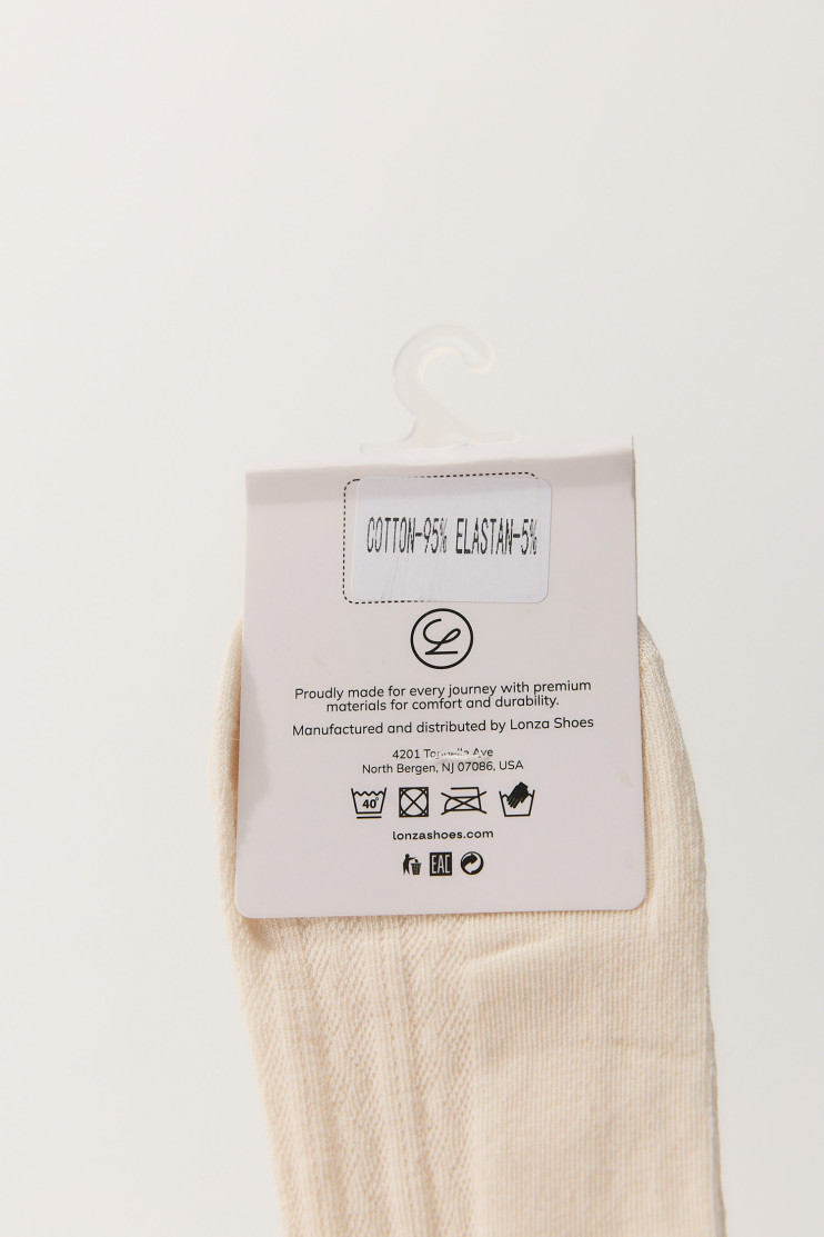 Носки хлопковые женские 1 шт. Lonza 214036 - Вид 2 - интернет магазин sandalini.ua