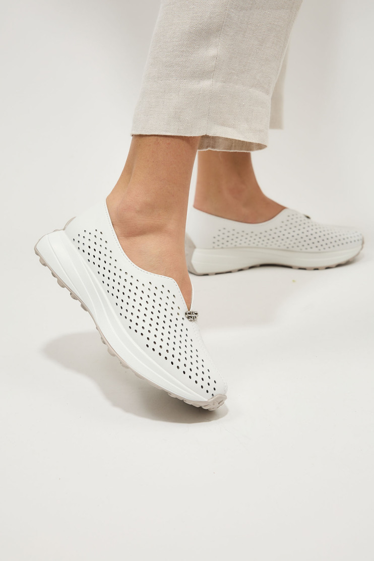 Мокасины ALLSY 195321 - Вид 6 - интернет магазин sandalini.ua