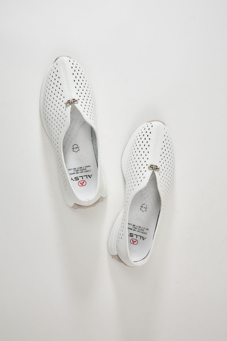 Мокасины ALLSY 195321 - Вид 2 - интернет магазин sandalini.ua