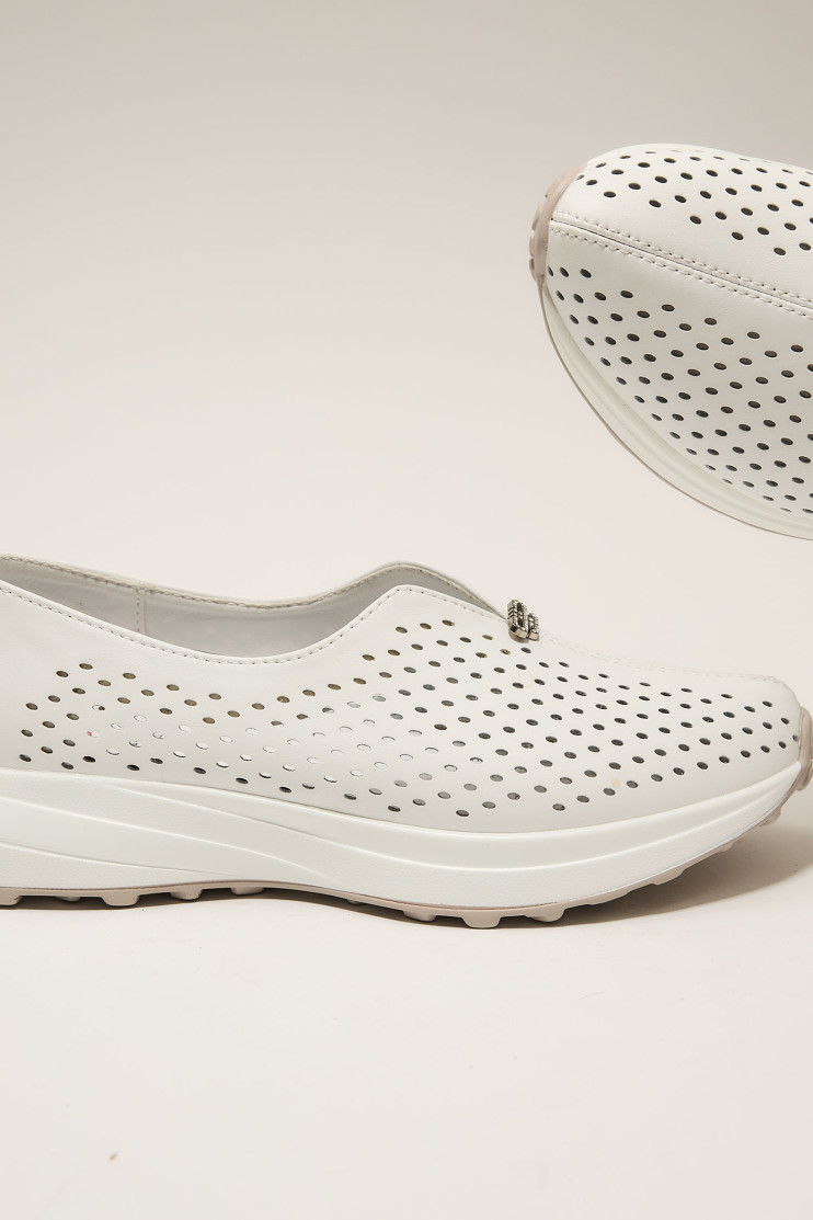 Мокасины ALLSY 195321 - Вид 9 - интернет магазин sandalini.ua