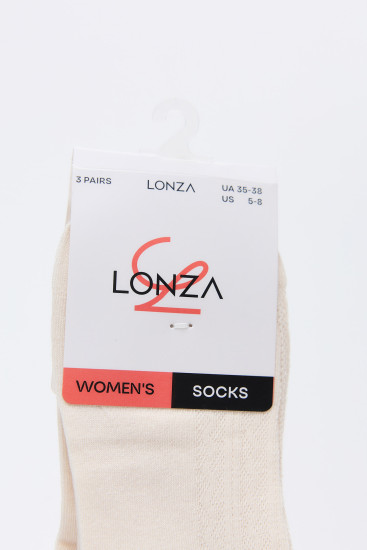 Носки женские 3 шт. Lonza 214225