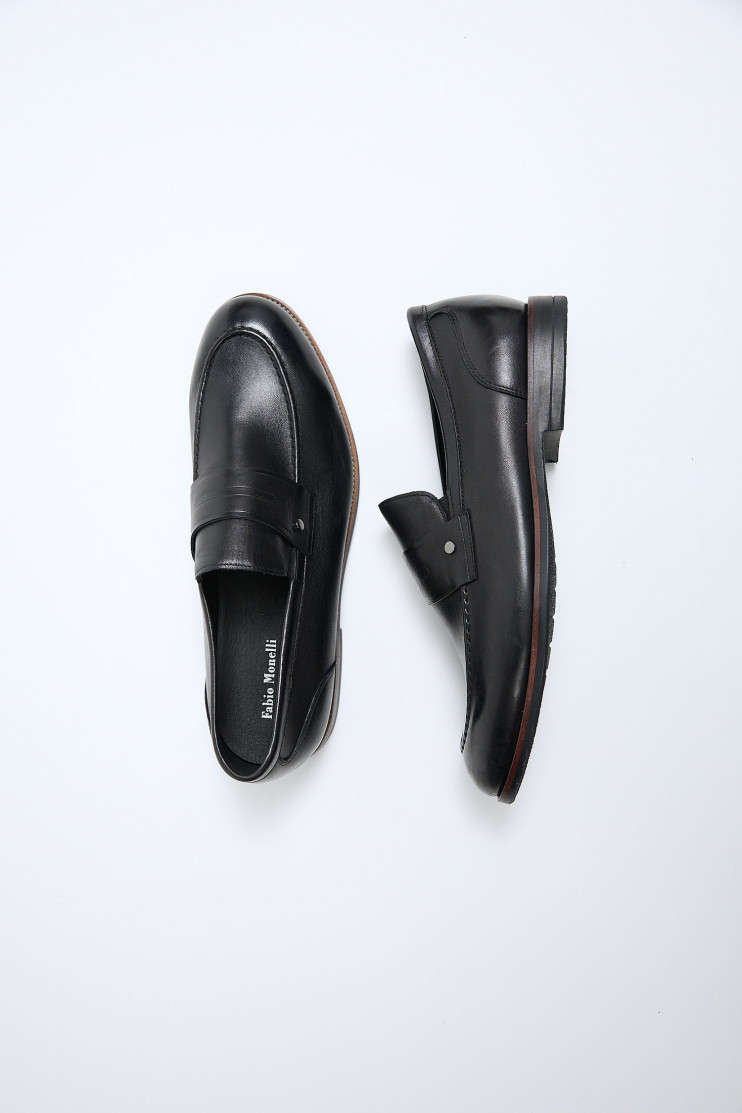 Туфли мужские Fabio Monelli 214081 - Вид 2 - интернет магазин sandalini.ua