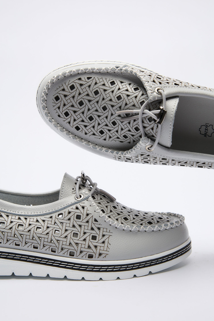 Мокасины ALLSY 208178 - Вид 4 - интернет магазин sandalini.ua